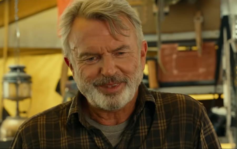 El actor Sam Neill dice que su cáncer está remitiendo. Foto. Captura de Imagen