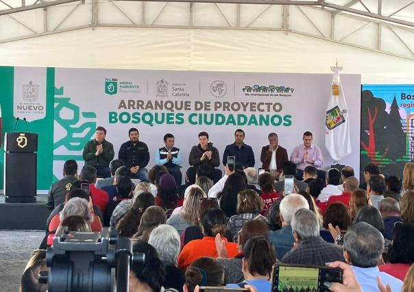 Apuestan a Nuevo León verde con los "Bosques Ciudadanos"