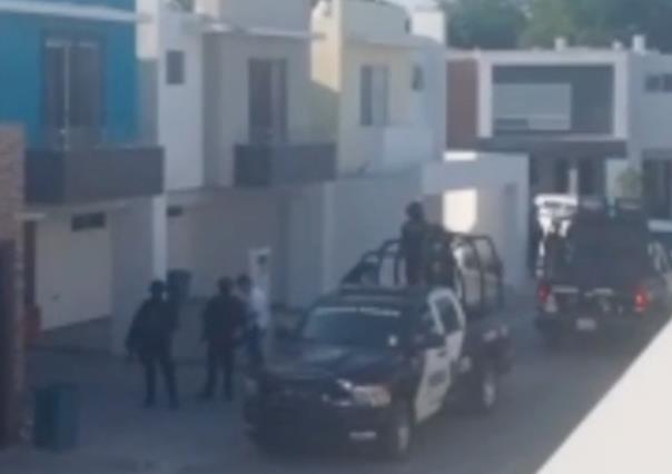 Realizan operativo en casa de seguridad de Apodaca