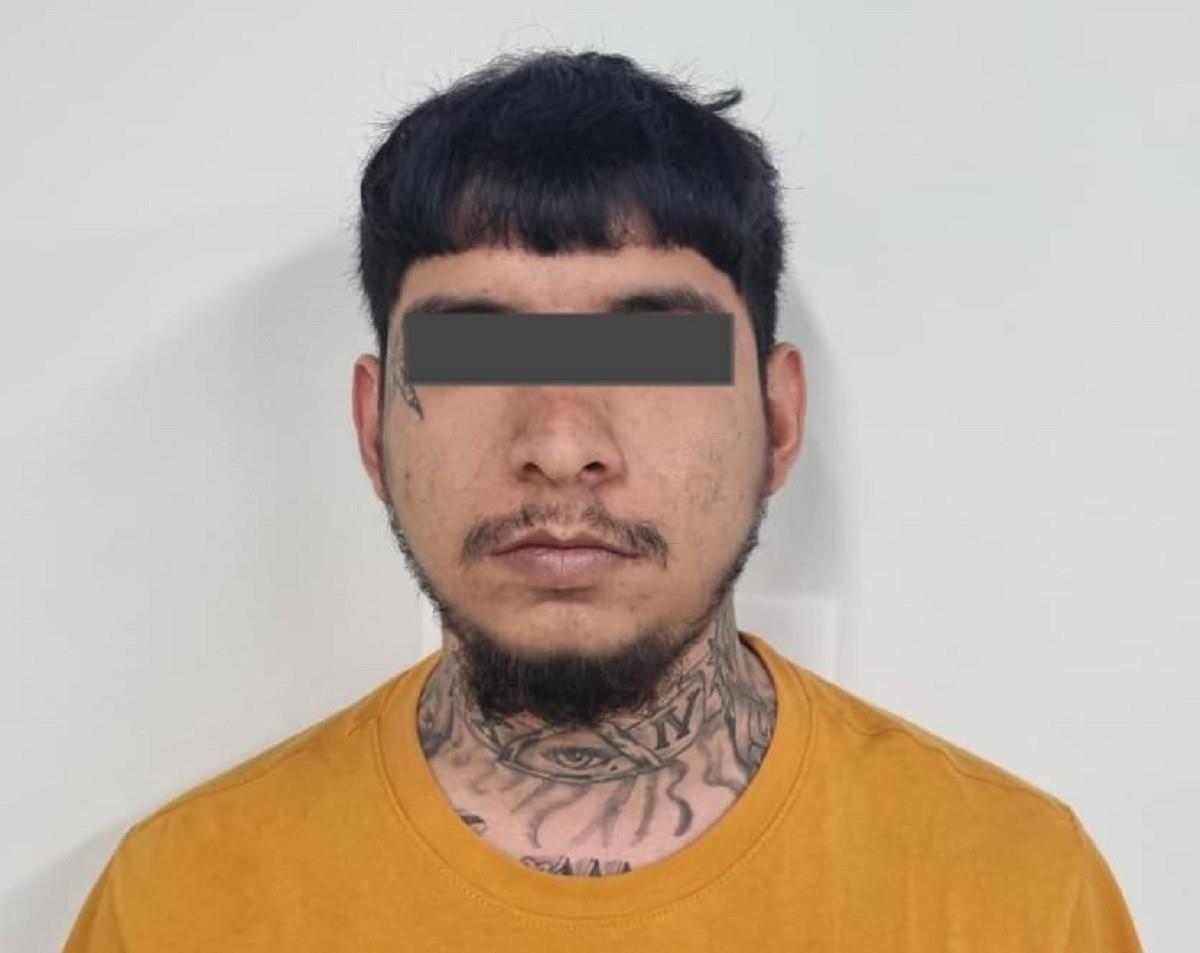 Carlos Alexis N, de 23 años, está acusado por el asesinato de María del Pilar, de 80 años, ocurrido el pasado 2 de enero en la colonia Infonavit Monterreal, en Escobedo. Foto: Raymundo Elizalde