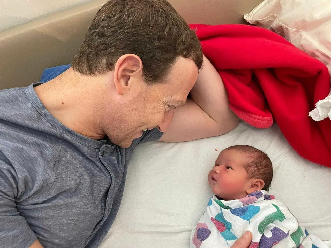 En su publicación de Facebook, el CEO de Meta escribió “Bienvenida al mundo Aurelia Chan Zuckerberg. Eres una bendición”. Foto: Facebook/ Mark Zuckerberg