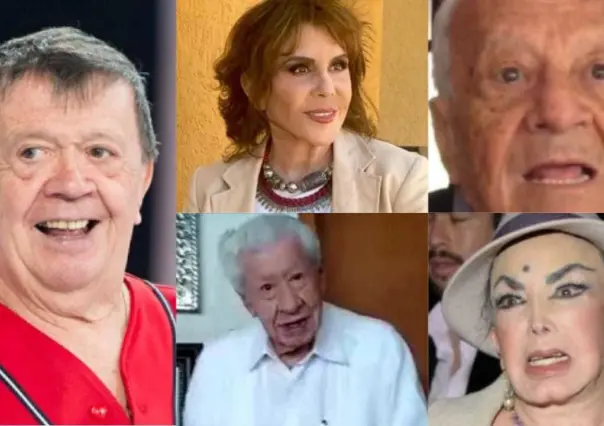 Marzo, adiós 5 famosos, Chabelo, Rebecca Jones, Ignacio López Tarso y La Tigresa