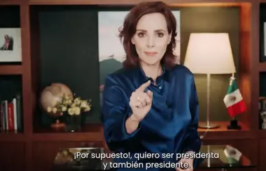 “Quiero ser presidenta y presidente de México”: Lilly Téllez