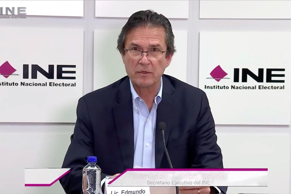 Edmundo Jacobo renunció a la Secretaría Ejecutiva del INE. Foto. Captura de Imagen