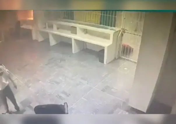 ¡Huye INM! Difunden video de incendio donde murieron 40 migrantes