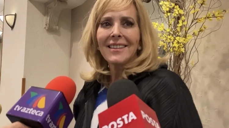 Margarita Gralia estuvo en Monterrey para presentar la obra El marido perfecto. Foto. Arturo González