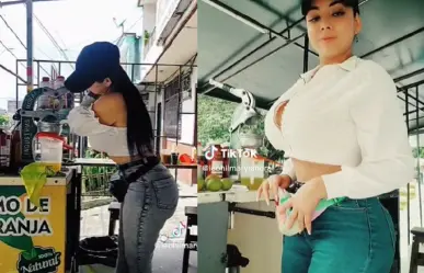 Lolita prende a TikTok con sus jugos naturales