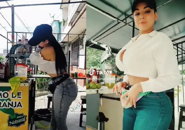 Lolita prende a TikTok con sus jugos naturales