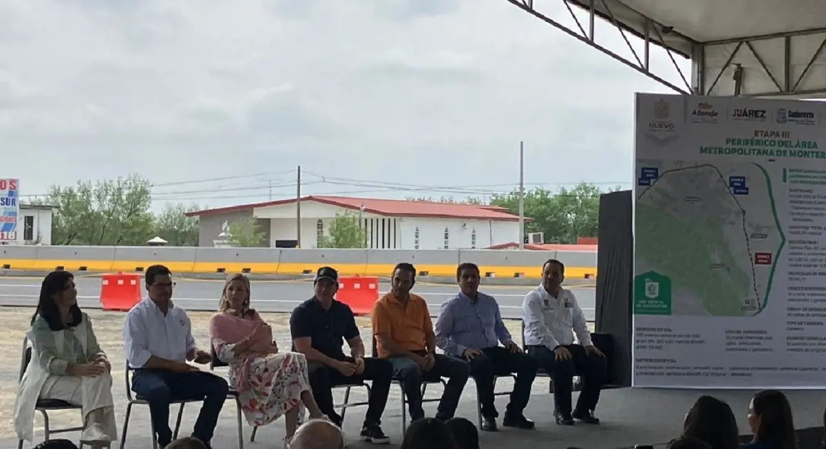 La titular de Amar a Nuevo León, Mariana Rodríguez, llevó a su bebita Mariel a su primer evento político. Foto: Cynthia Pardo