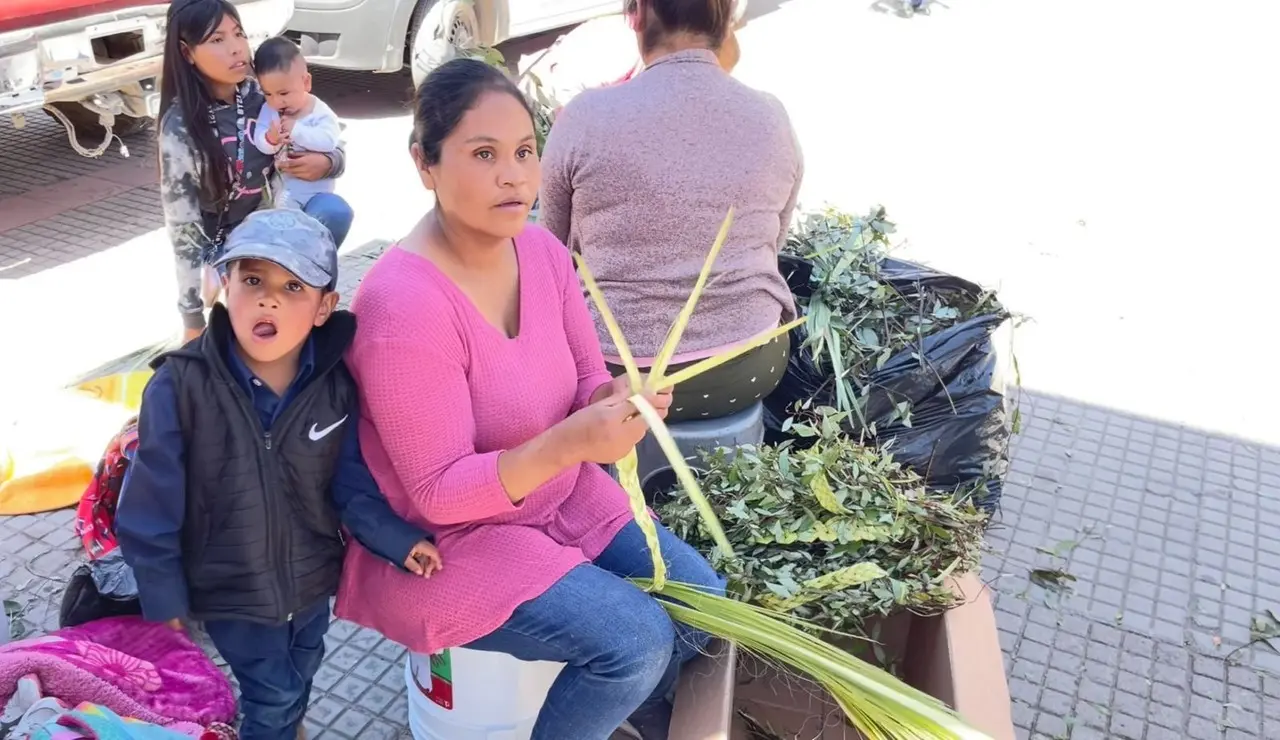 Acuden duranguenses a templos para celebrar tradición del Domingo de Ramos