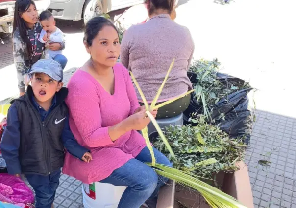 Acuden duranguenses a templos para celebrar tradición del Domingo de Ramos