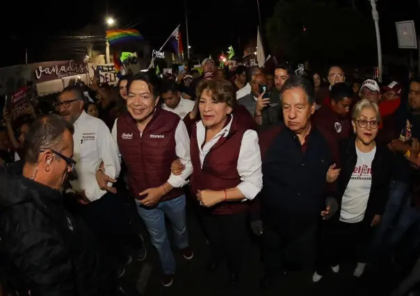 Arranca Delfina Gómez su campaña en el Edomex