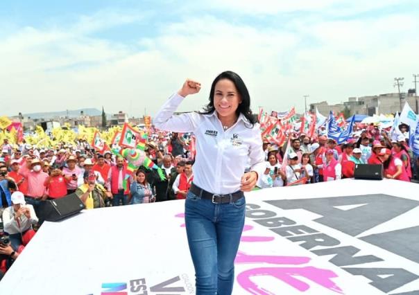 Alejandra del Moral promete instaurar programa de Salario Familiar en EdoMex