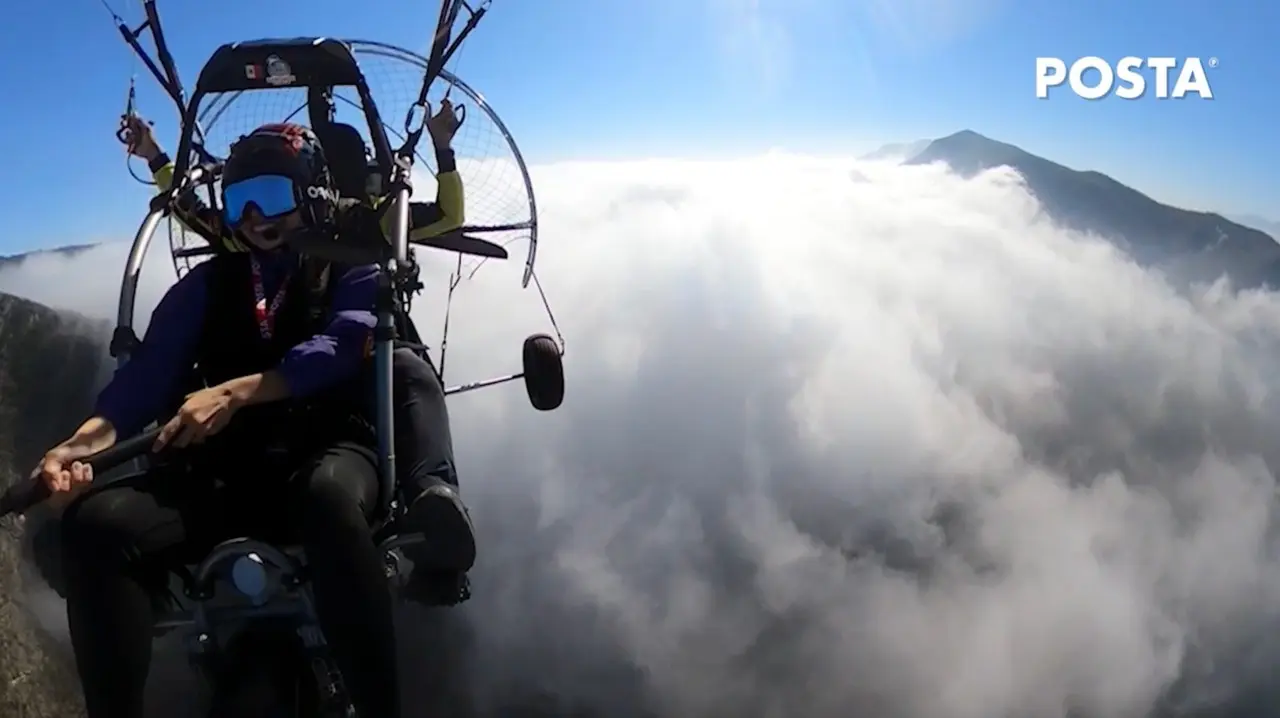 Vuelo en Paratrike una manera distinta de conocer el pueblo mágico de Santiago