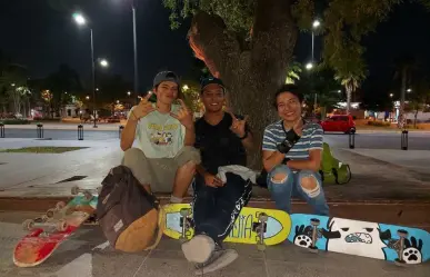 Jóvenes universitarios promueven el skate