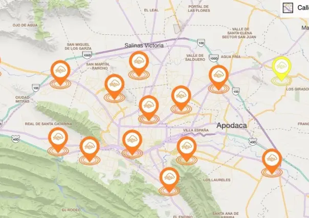 Continua la mala calidad del aire: 14 estaciones están en naranja