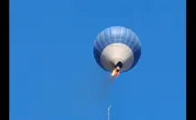 Dan de alta a niña que sobrevivió a incendio del globo aerostático en Edomex