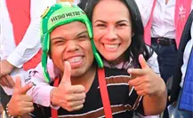 ¿Medio Metro político? Alejandra del Moral se toma foto con influencer en mitin
