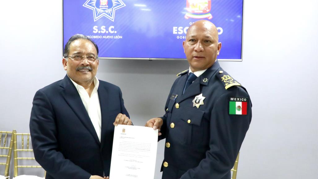Designa Andrés Mijes a nuevo secretario de Seguridad Ciudadana de Escobedo
