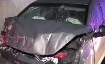 Choque deja dos lesionados en Garza Sada