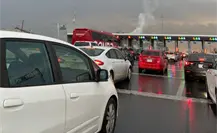 Llenan vacacionistas la caseta de Monterrey-Cadereyta-Aeropuerto Llenan vacacionistas la caseta de Monterrey-Cadereyta-Aeropuerto