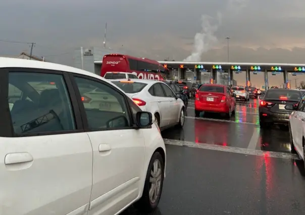 Llenan vacacionistas la caseta de Monterrey-Cadereyta-Aeropuerto