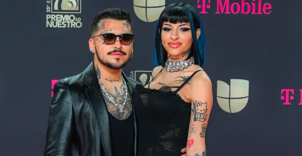 Christian Nodal y Cazzu se convertirán ambos en padres primerizos. Foto. Especial