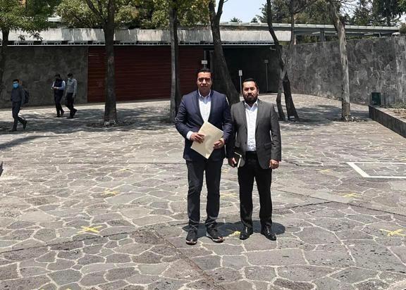 El alcalde Jesús Nava Rivera interpuso las denuncias contra 2 exalcaldes por desvío de recursos. Foto. Cortesía