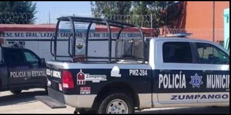 Investigan muerte de adolescente en secundaria de Zumpango