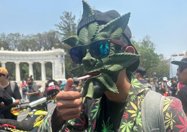 Comunidad cannábica marcha por sus derechos en el Día Mundial de la Mariguana