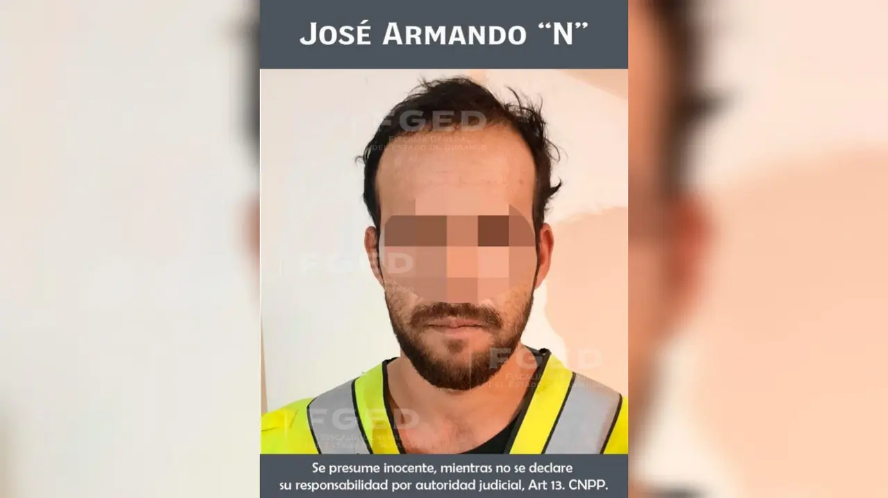 Jorge Armando “N” de 28 años de edad, fue vinculado a proceso por el delito de robo agravado. Foto: Especial