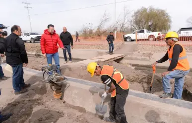 Esteban Villegas vigila obras en Durango para transparentar recursos