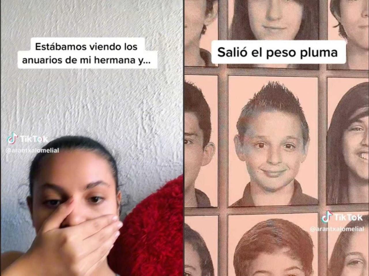 Esto lo demostró al compartir en TikTok un video de su anuario en el que se puede ver la fotografía del intérprete de Ella baila sola cuando era niño. Foto: Especial
