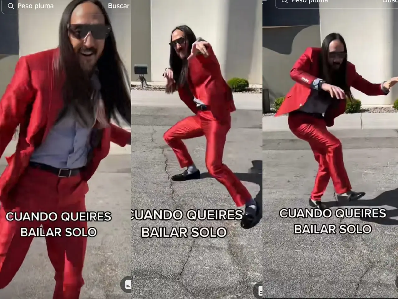 VIDEO: ¡Anda belicon! Steve Aoki se sube al tren de Peso Pluma