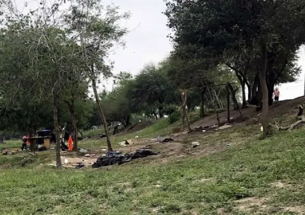 Incendian 25 casas de campaña de migrantes en Matamoros, Tamaulipas