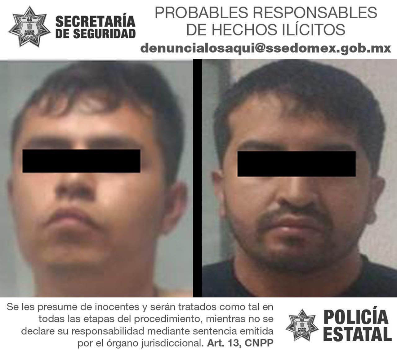 Detiene la policía a dos hombres y recuperan automóvil con reporte de robo