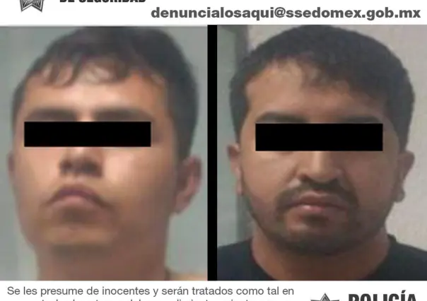 Detiene la policía a dos hombres y recuperan automóvil con reporte de robo