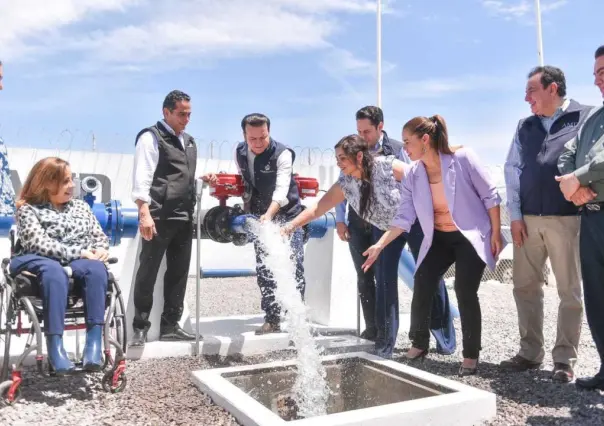 Ponen en marcha pozo que garantizará abasto de agua al oriente de Durango