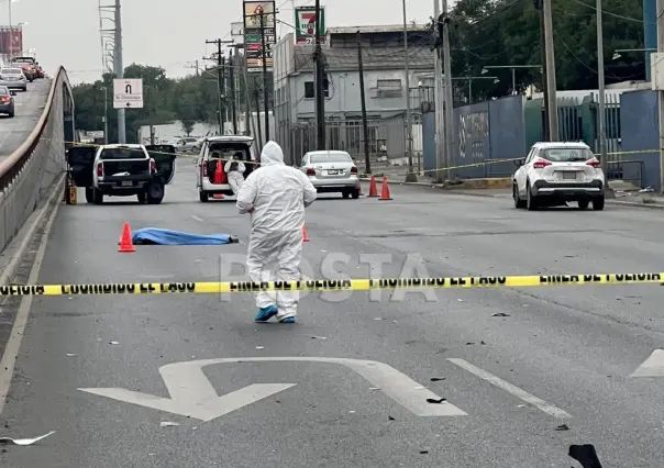 Muere hombre atropellado y colapsa la avenida Los Ángeles en San Nicolás