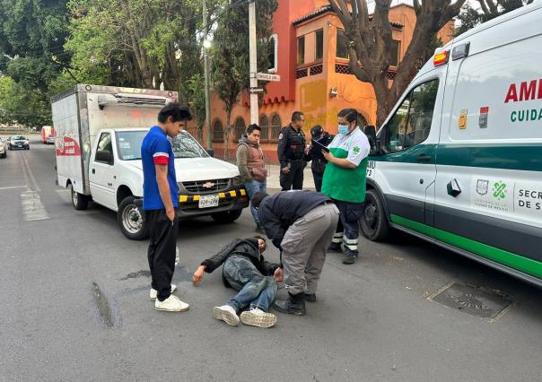 Atropellan a adulto mayor en estado de ebriedad al intentar cruzar la calle