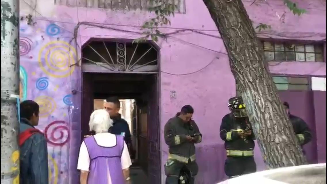 A pesar de los daños y la voracidad del siniestro, la mujer resulto ilesa. Foto: Iván Macías.