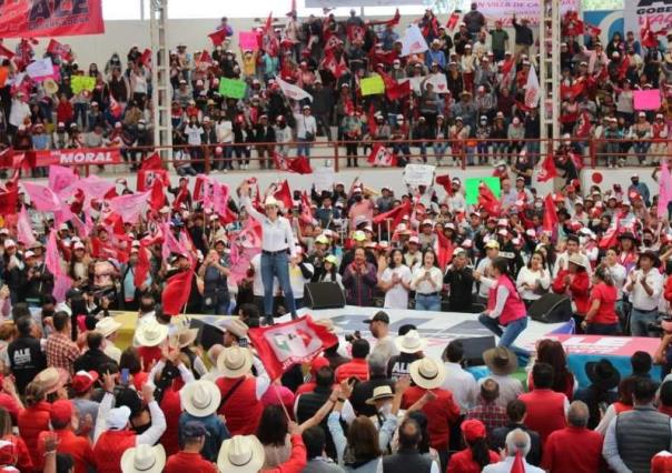 Alejandra del Moral promete recuperar el Seguro Popular y estancias infantiles