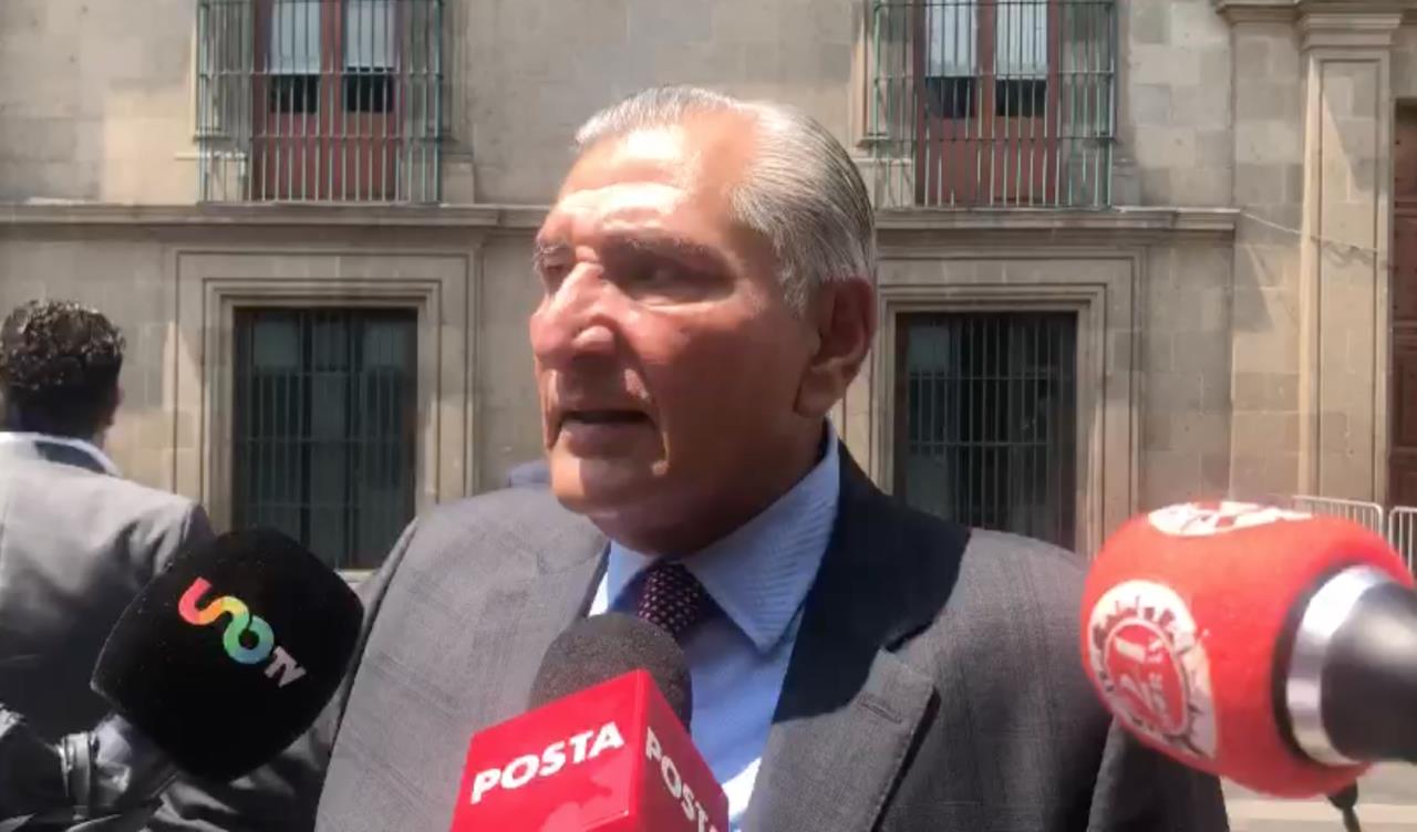 Adán Augusto, secretario de Gobernación. Foto: Miguel Hernández