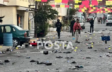 Balacera en baile deja dos muertos y cuatro heridos en Tierra y Libertad