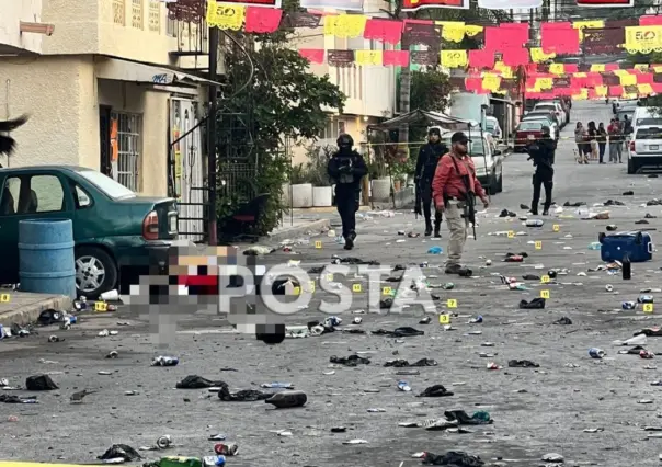 Balacera en baile deja dos muertos y cuatro heridos en Tierra y Libertad