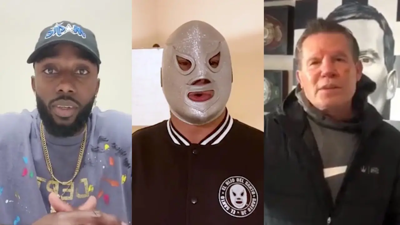 Entre los personajes que aparecen en el video se encuentran El Hijo del Santo, Randy Arozarena, Fernando Valenzuela y Julio César Chávez. Foto: Especial.