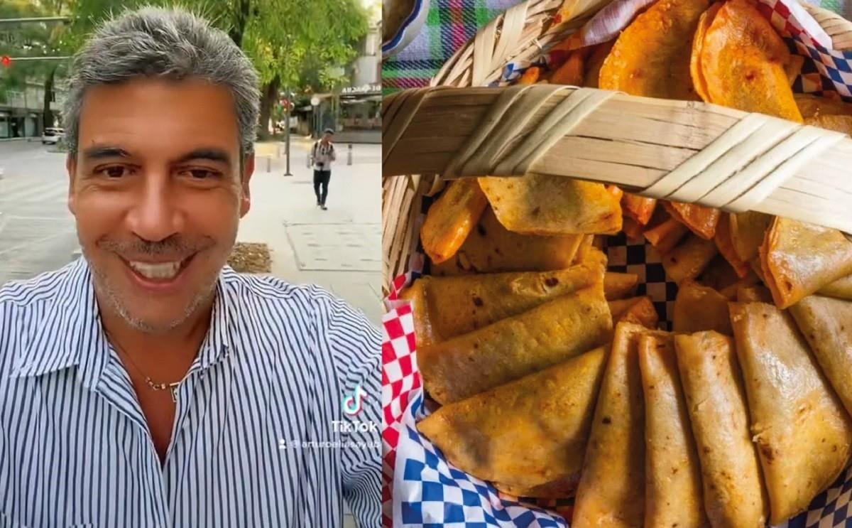 El empresario Arturo Elías Ayub celebró su cumpleaños con una taquiza masiva en un parque de la CDMX; invitó a sus seguidores y heaters. Foto: Twitter @arturoelias / Ambrosía Centro Culinario