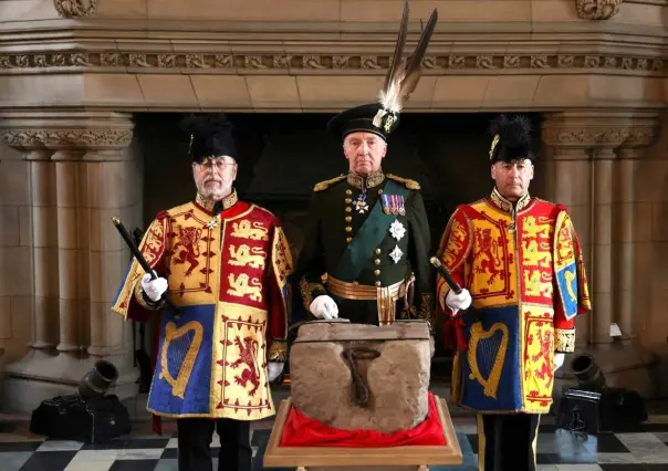 Trasladan la Piedra de Scone para la coronación del rey Carlos III