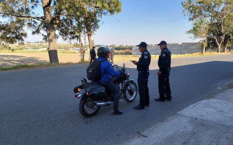 El Ayuntamiento de Toluca busca prevenir los delitos donde se utilizan las motocicletas para escapar, tras cometer los delitos. Foto: Ayuntamiento de Toluca.