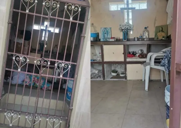Sorprenden a pareja que vivía en un mausoleo; ¡lo habitaron por 9 meses!